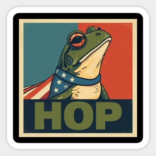 Portland-Frog Sticker